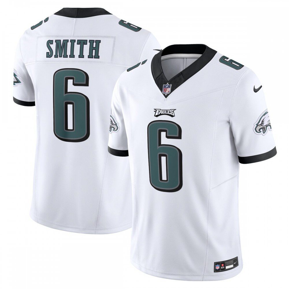 DeVonta Smith Philadelphia Eagles Nike Vapor F.U.S.E. Limited Jersey - White-GridironStore
